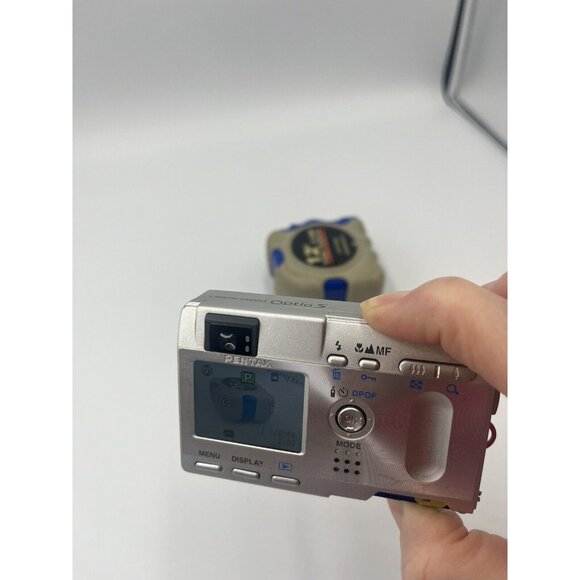 PENTAX Optio S 3.2mp Compact Digital Camera WORKS Battery/SD Card*READ* - Picture 3 of 13